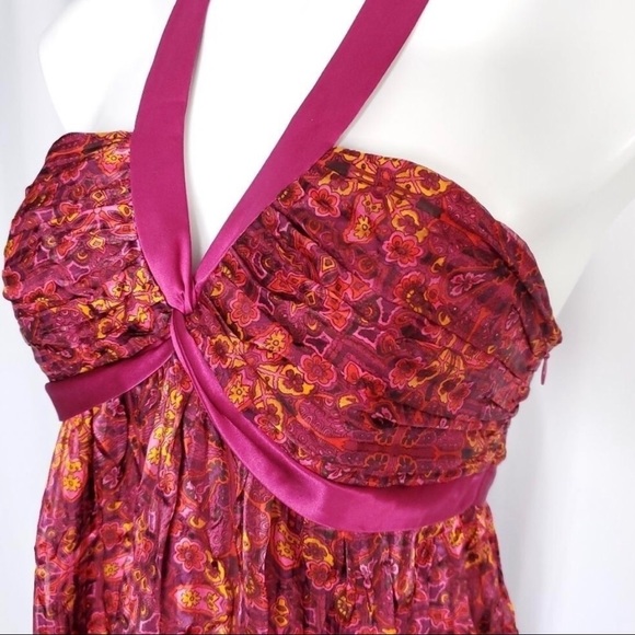 NWT - Silk Maxi Dress by Laundry - Picture 4 of 12